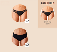 SET 4 + 1 Gratis Slip Sidonie